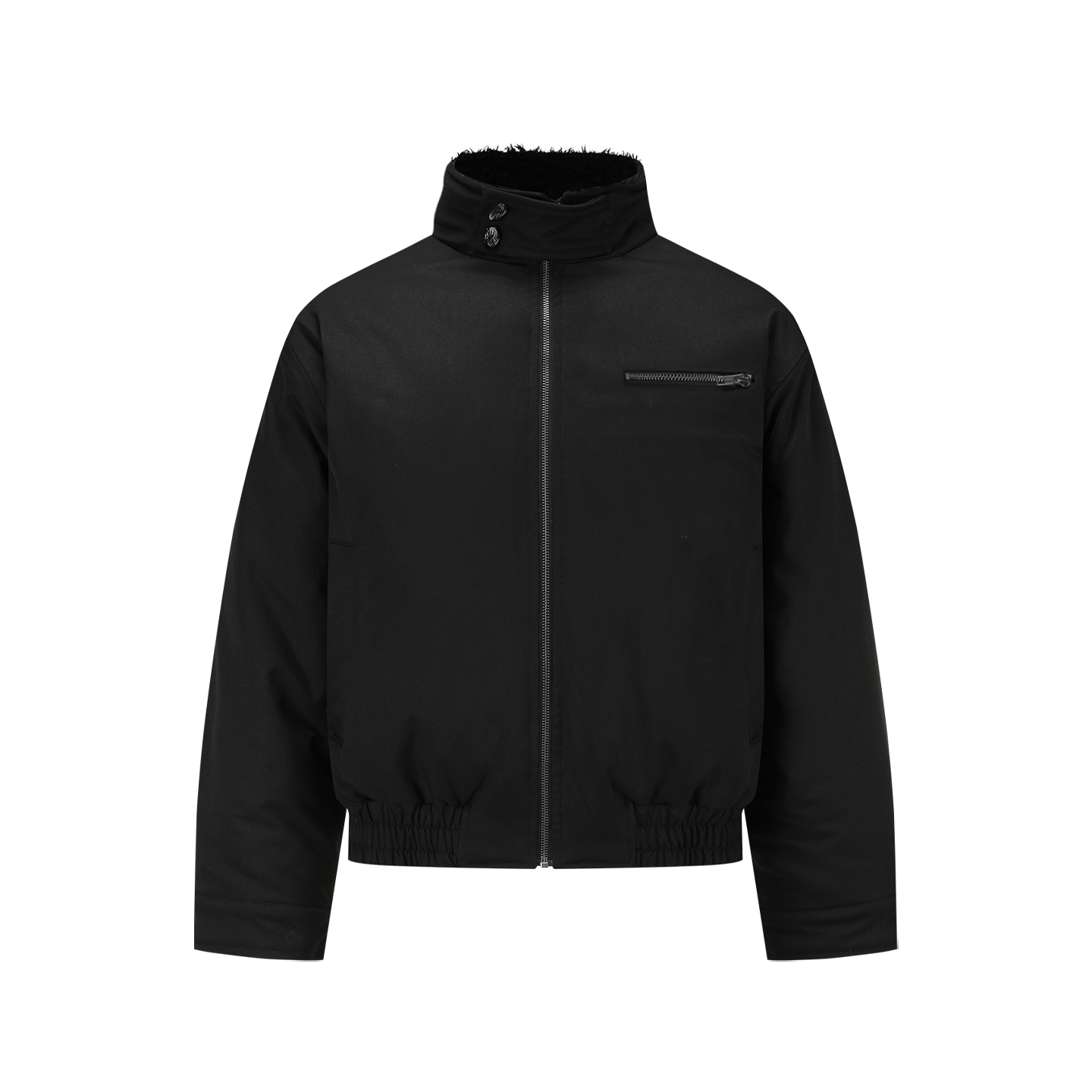 【3Mテック系中綿】ボアカラー・パデッドハリントンジャケット　N6235