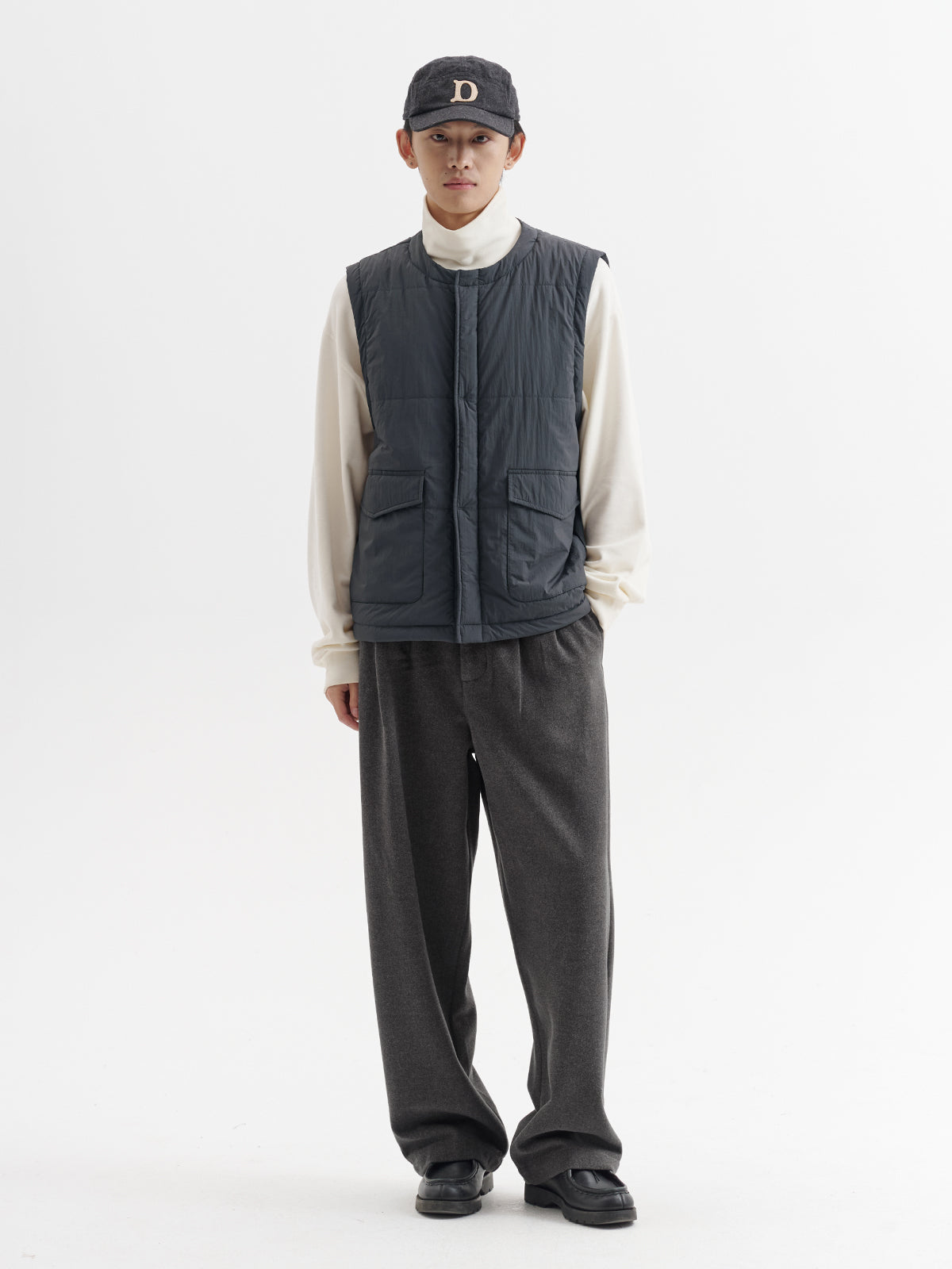 800Gヘビーウェイト・Aラインプリーツ・トラウザーズ　N6202