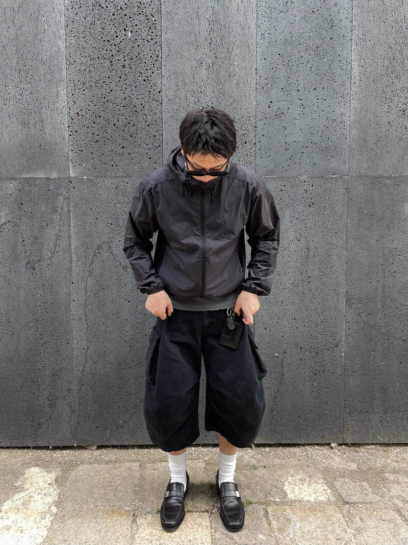 ウォッシュド クロップド ワイドカーゴパンツ / Washed Cropped Cargo   N5594