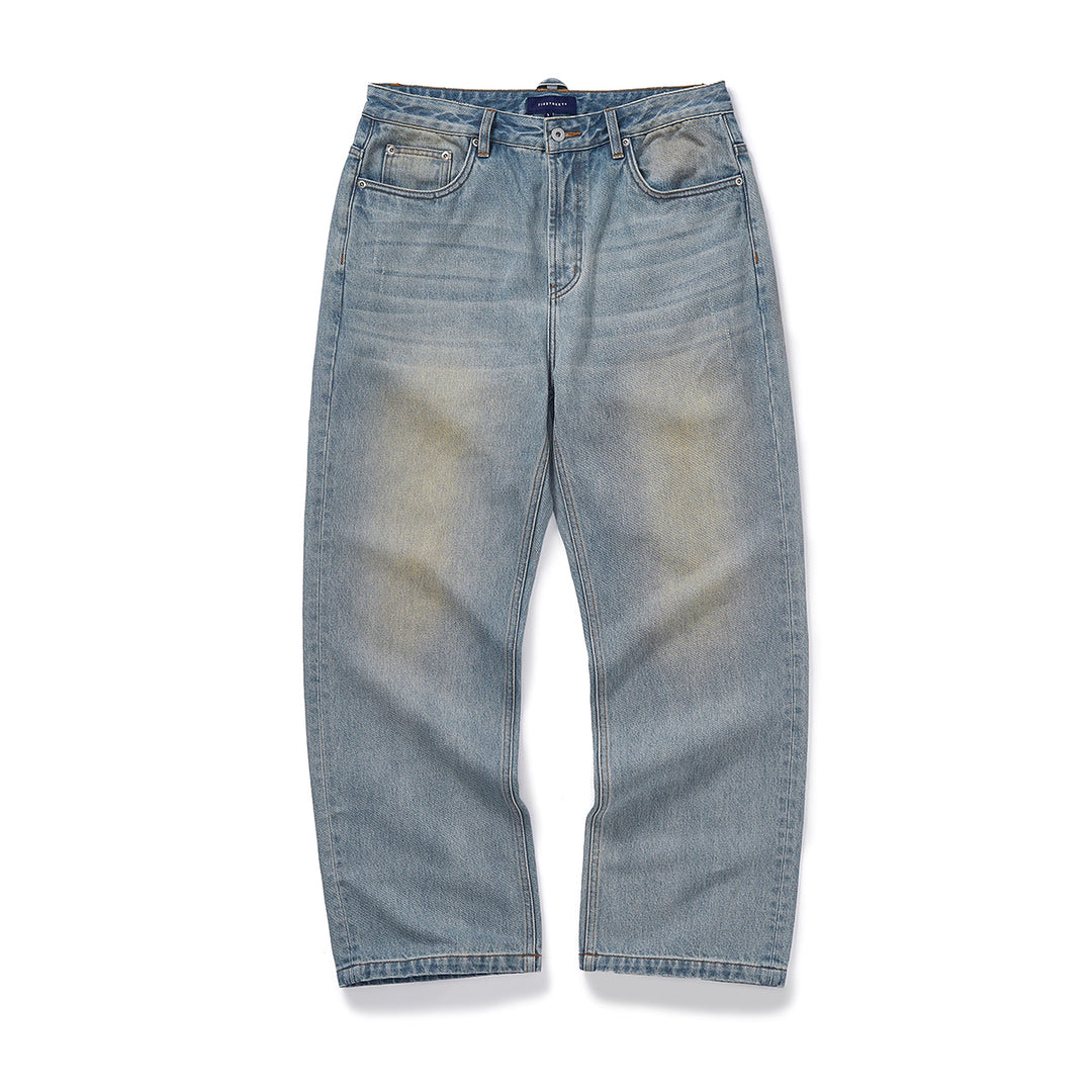 エイジドウォッシュ / 11.2oz ストレートデニム N6132