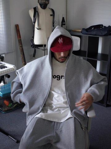 NEWSバッグ、パーカーセット 5点セット セットアップ】ダブルフェイスZIPパーカー(パーカー) | MICHEL