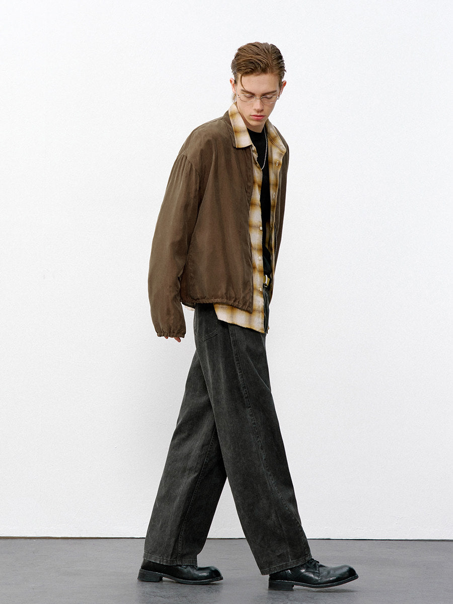 ベルベットタッチ ハリントン ドロップショルダー N6570