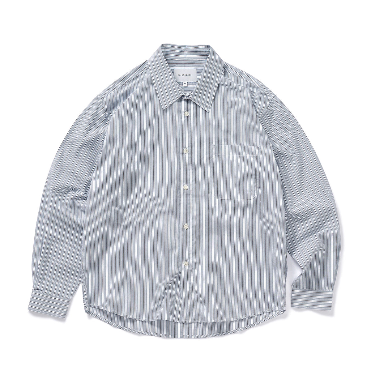 Neutral Simple Striped Shirt   N5840