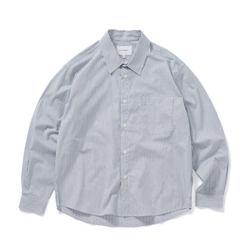 50番手ブロード ビッグストライプシャツ N5840