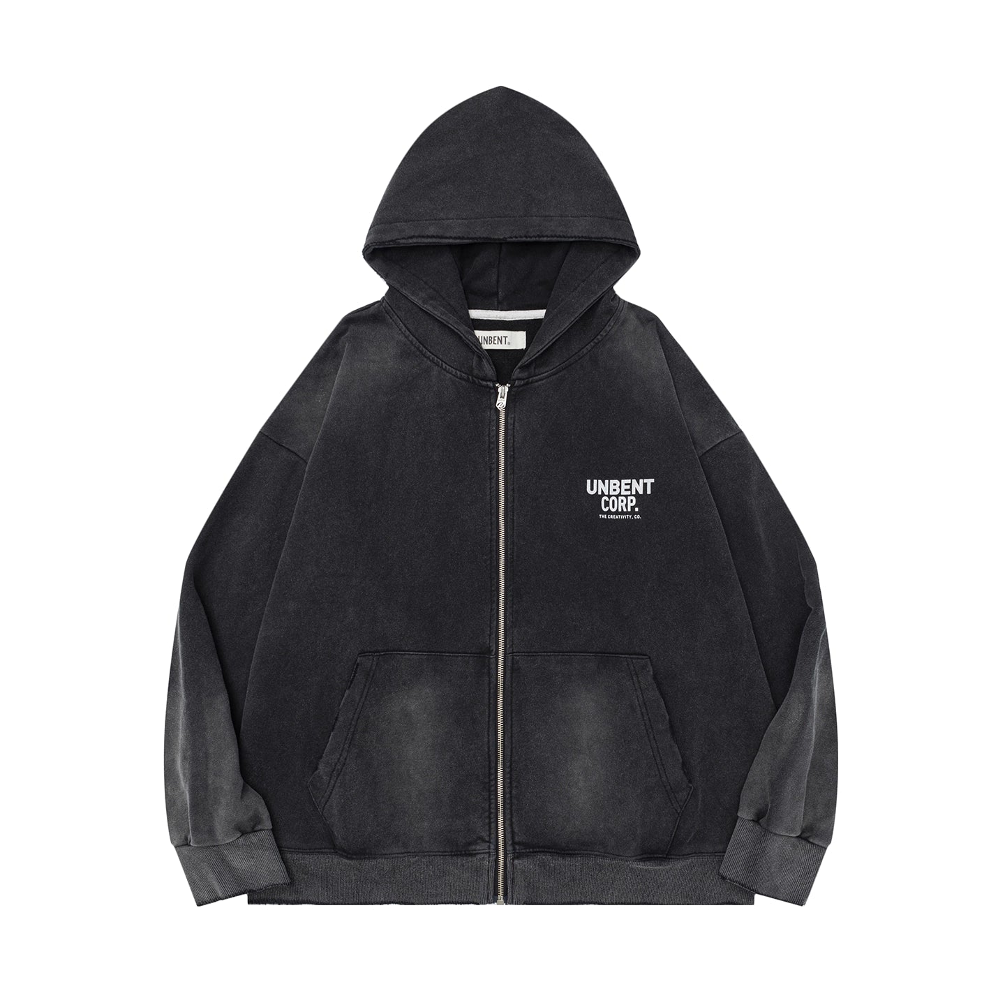 ヘビーウェイト ピグメント加工ジップパーカー N5918