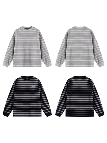 ビッグシルエットボーダーロンT N5882