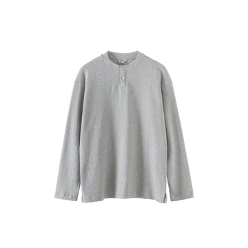 リラックスフィット・ヘンリーネックロンT N5633
