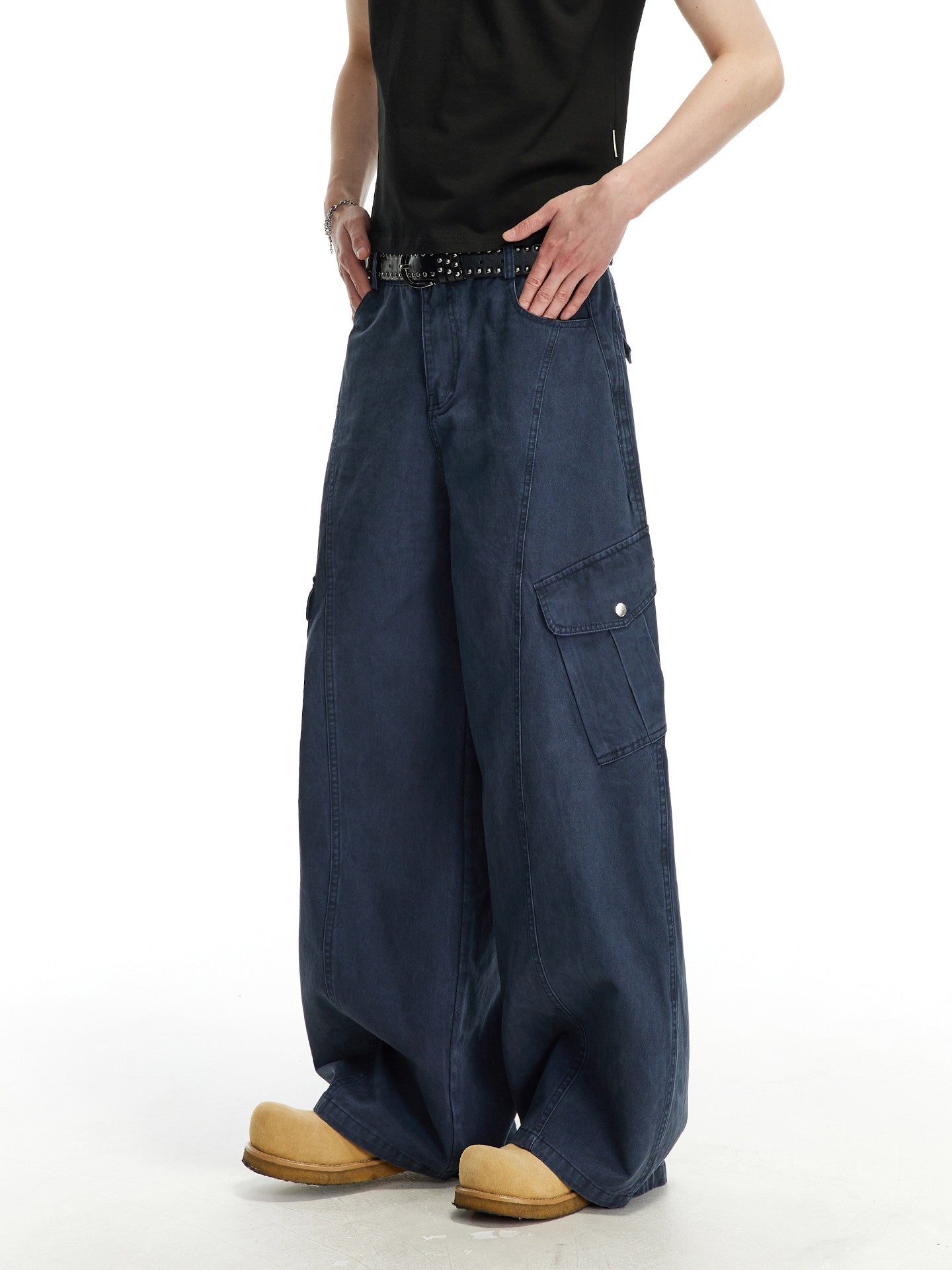 ヴィンテージワーク カーブレッグ カーゴパンツ　N6484