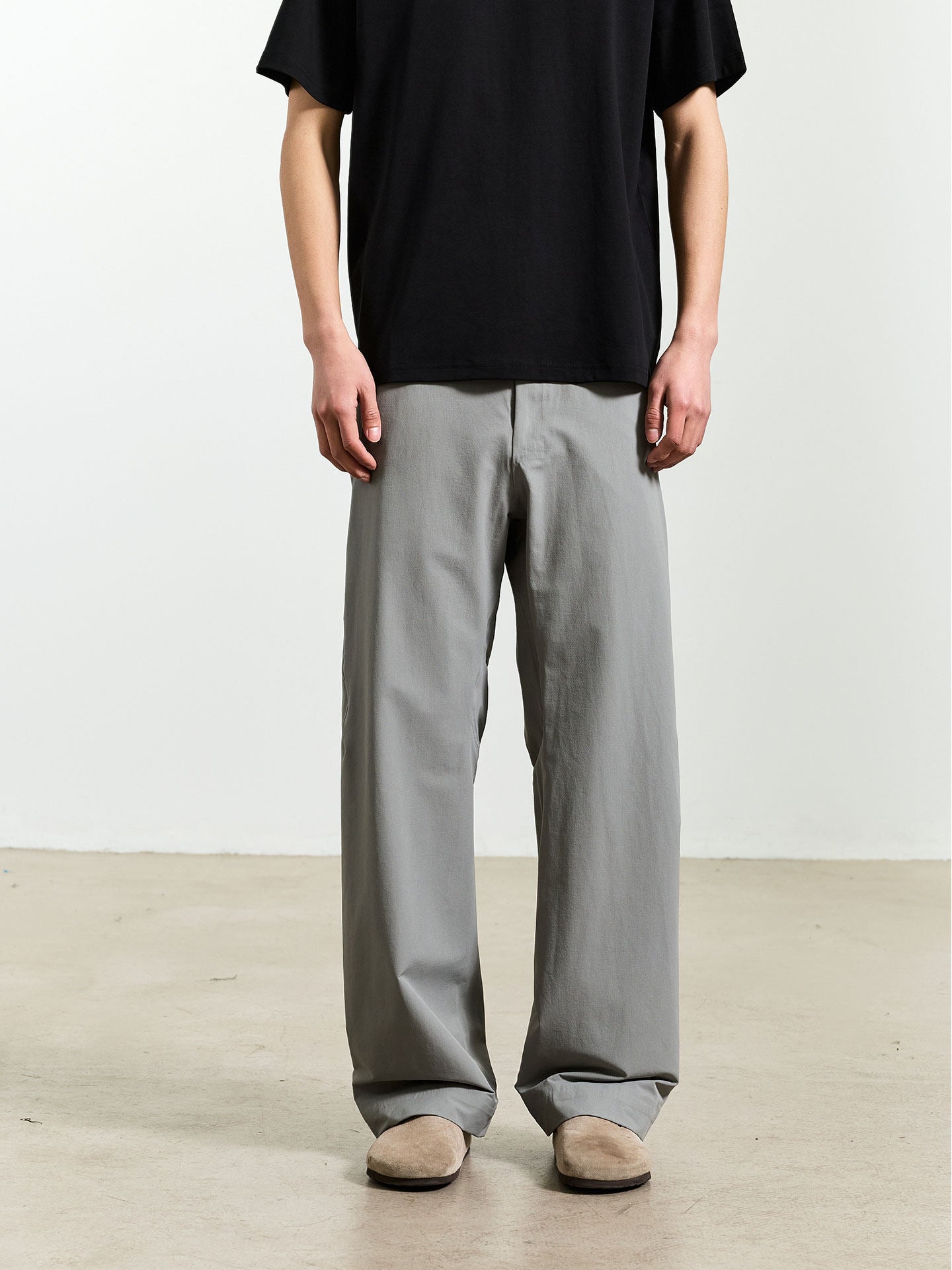 シームレス 高機能ワイドスラックス　N6773