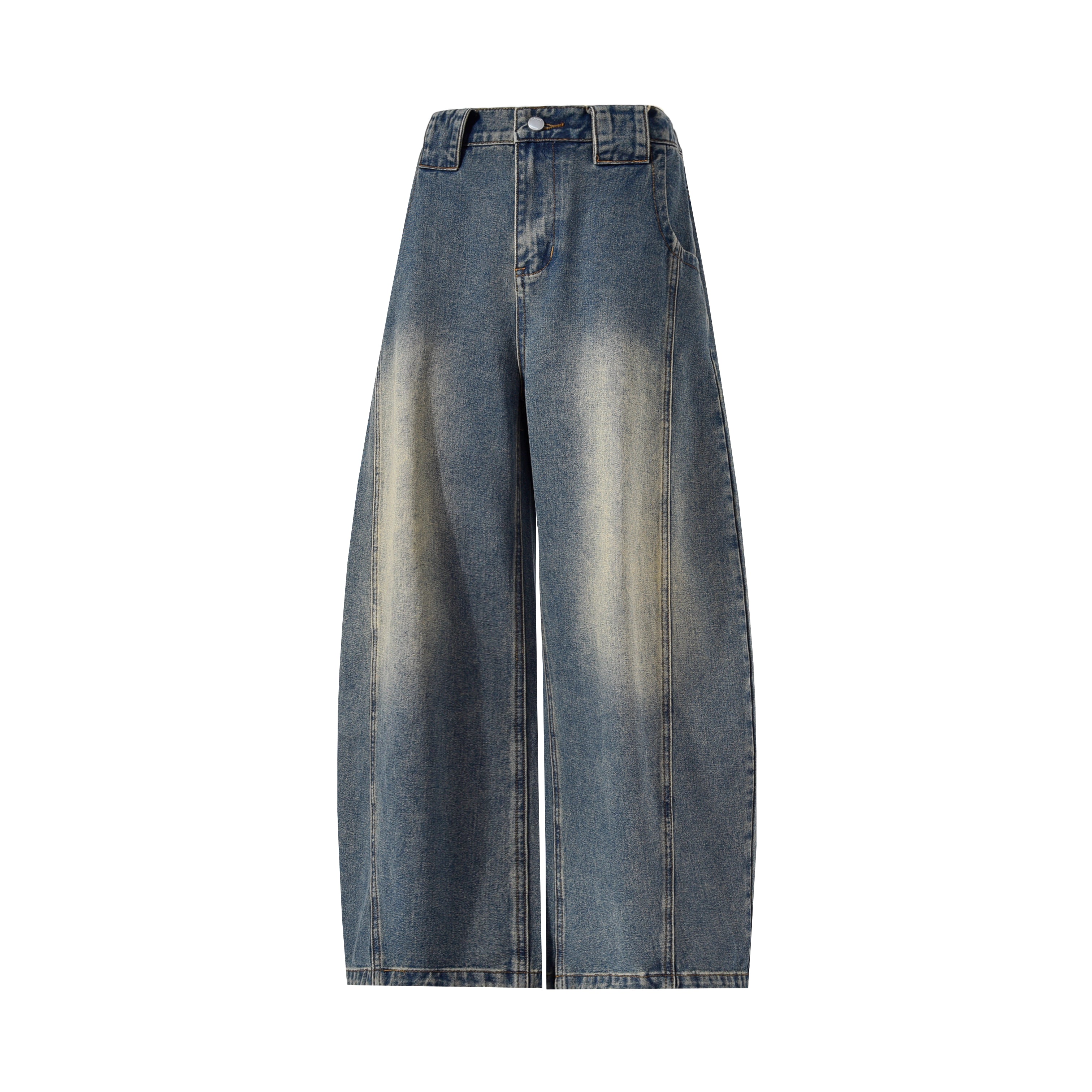 センターシーム・ワイドカーブデニム N6112