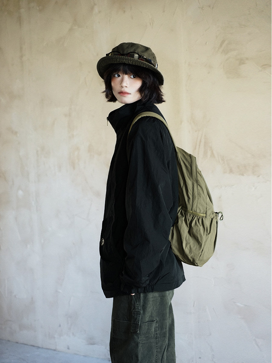 アウトドア ミニマルナイロンバックパック N6609