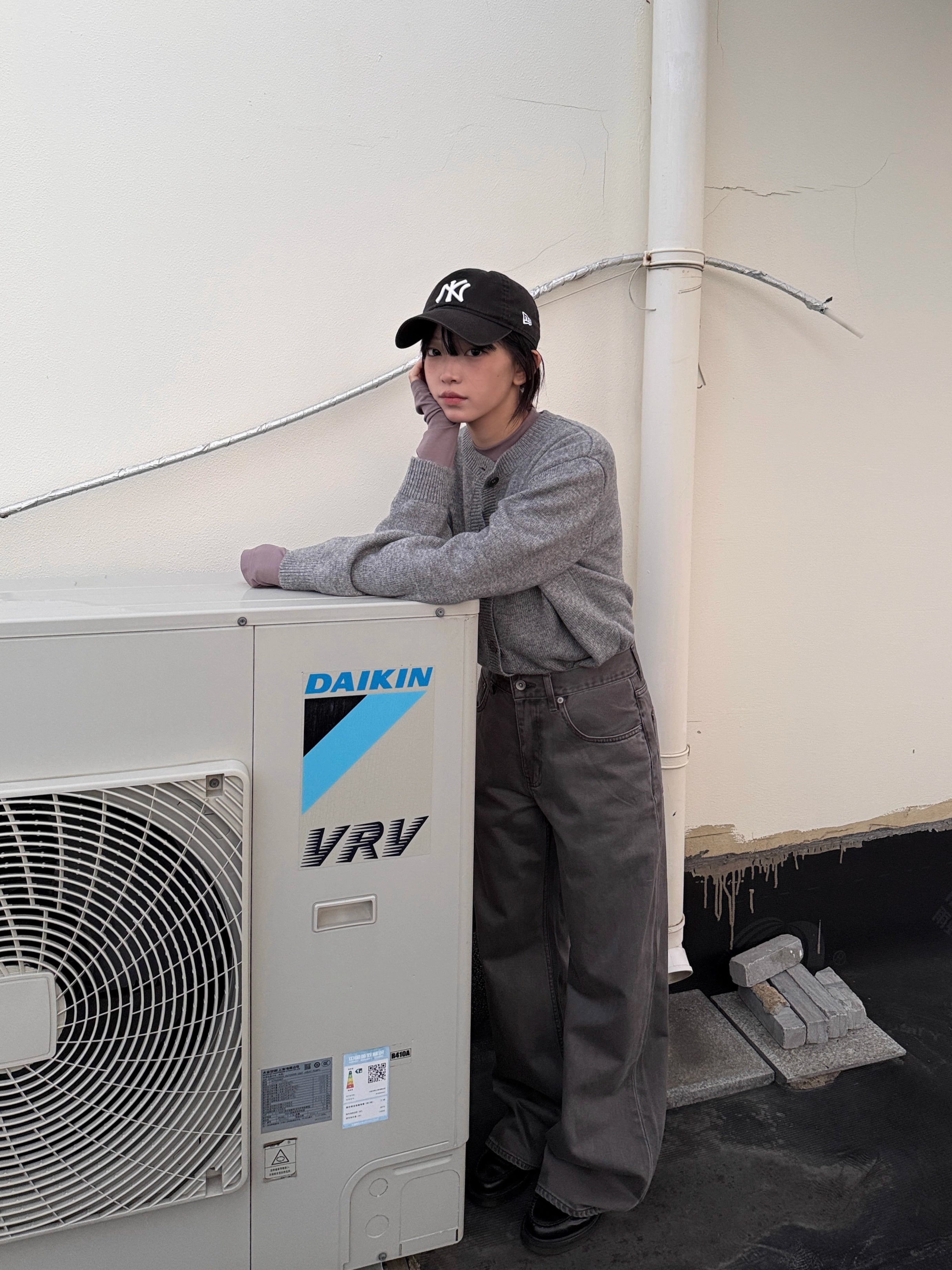 オーストラリア産ウールカーディガン　N6109