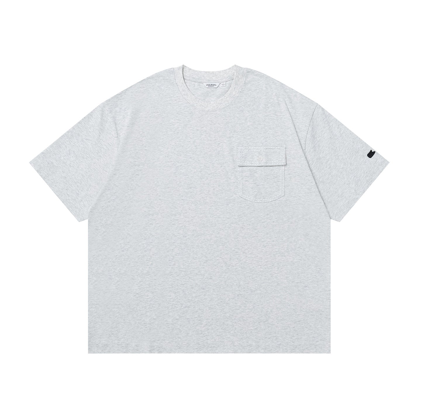 300g コットン ステッチポケット Tシャツ　N6907