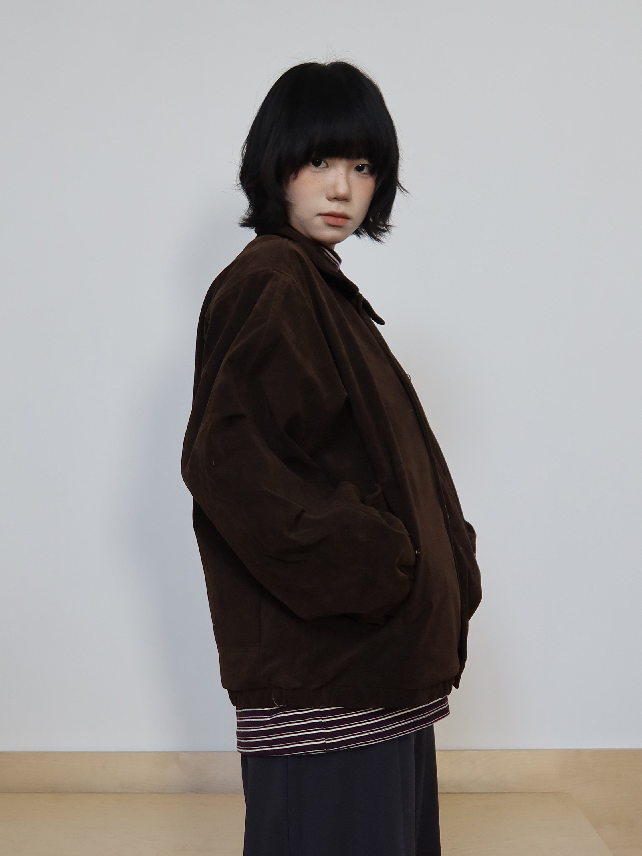 ヴィンテージスエード ダウンジャケット N6494