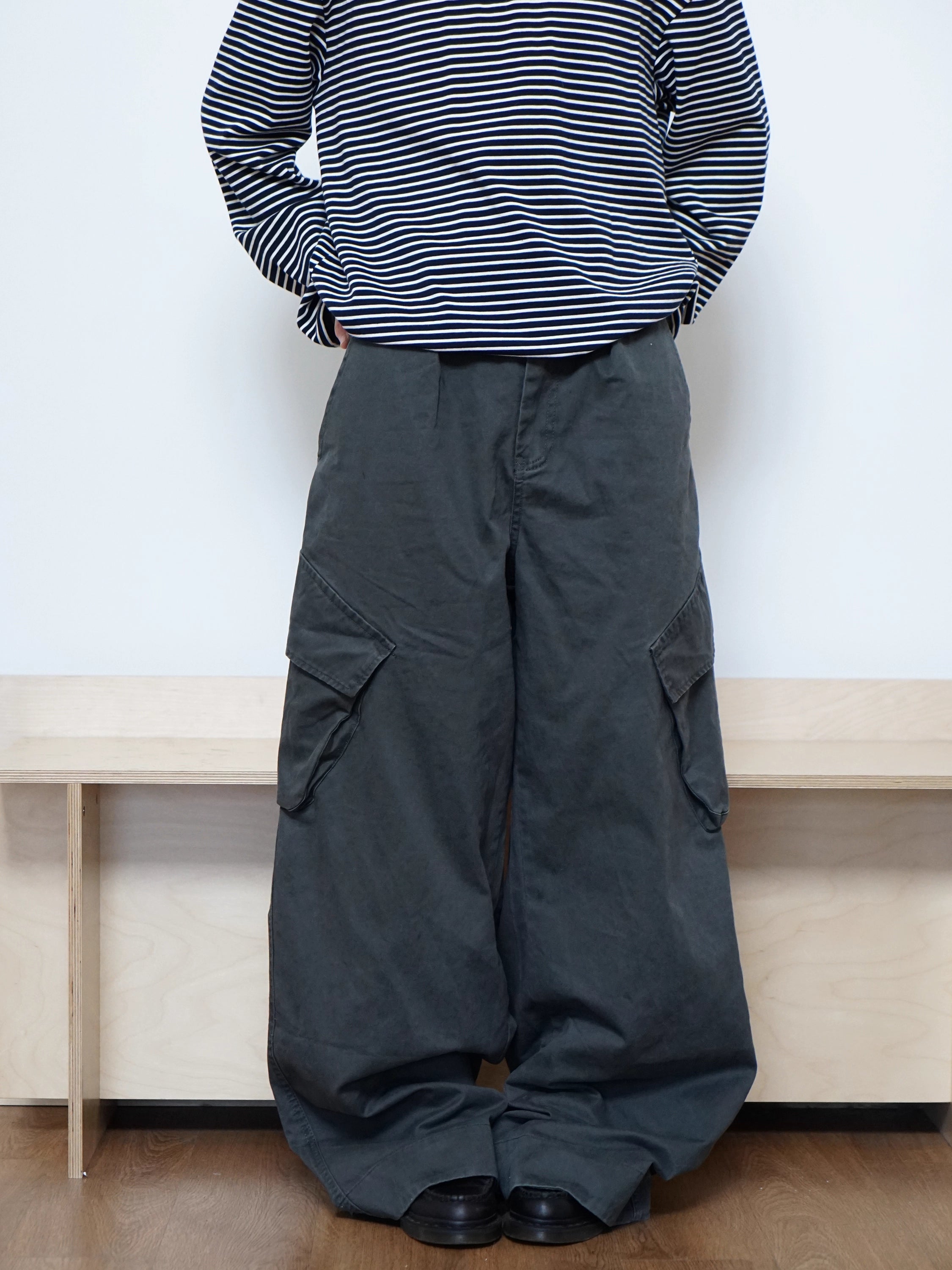 ワイドレッグカジュアルパンツ  N5784