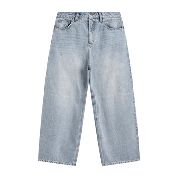 アイスウォッシュ スーパーワイドバギーデニム N5874