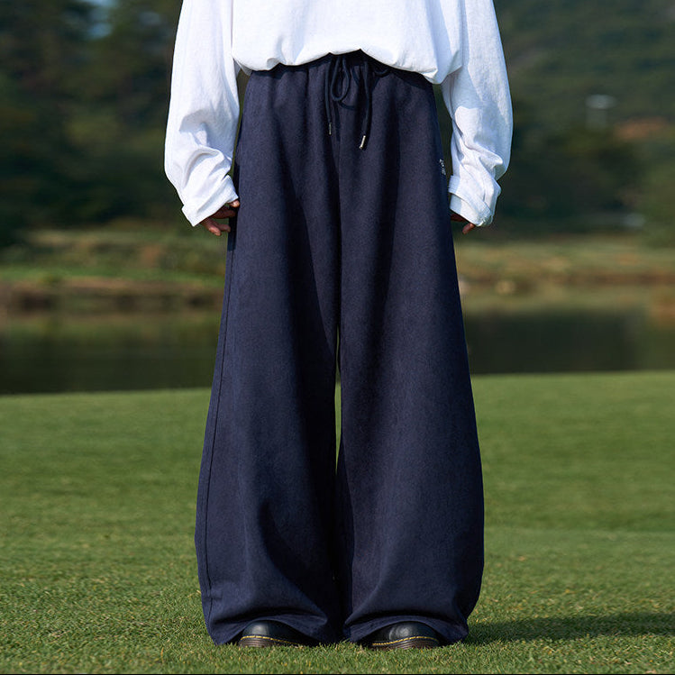 スエードタッチ ジップフーディー/スウェットパンツ N6676