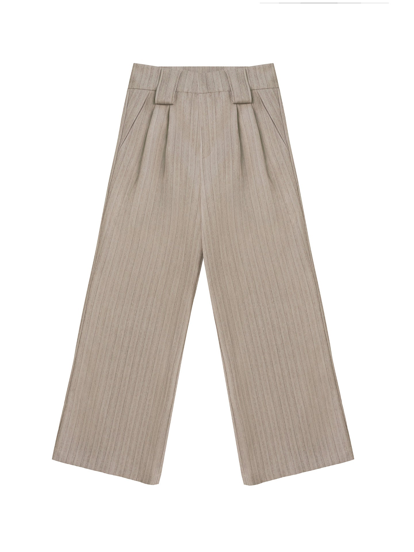 ストライプAライン タックワイド TRスラックス　N6416