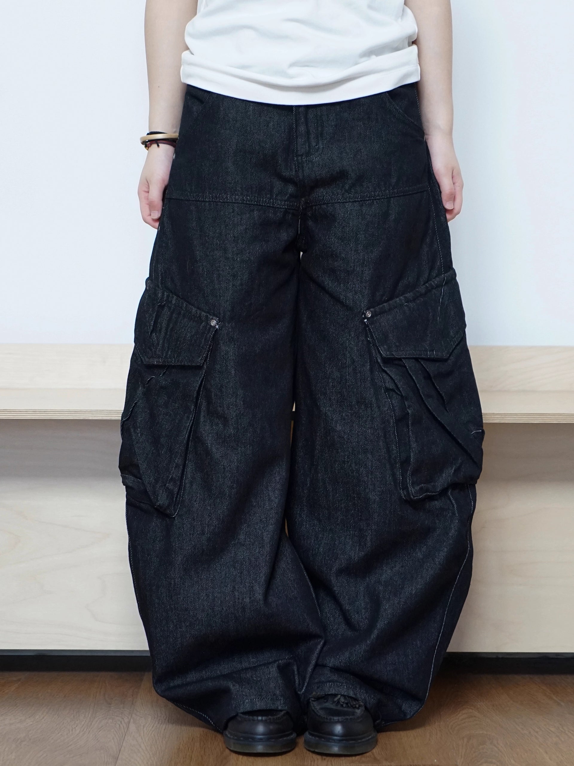 立体ポケットヘビーウェイトデニムカーゴ N5985