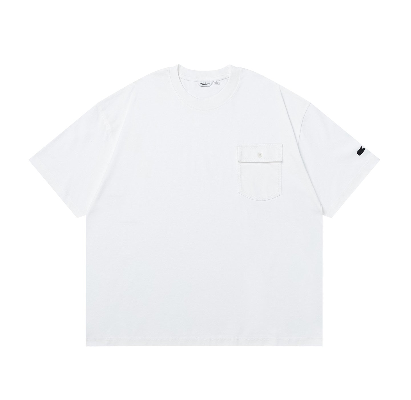 300g コットン ステッチポケット Tシャツ　N6907