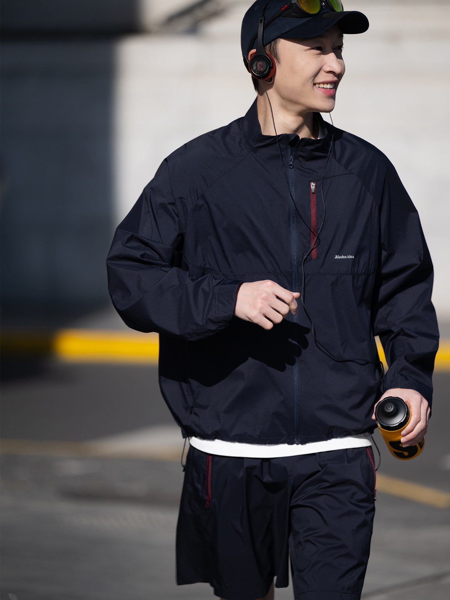 ライトウェイト冷感ナイロンセットアップ　N6710