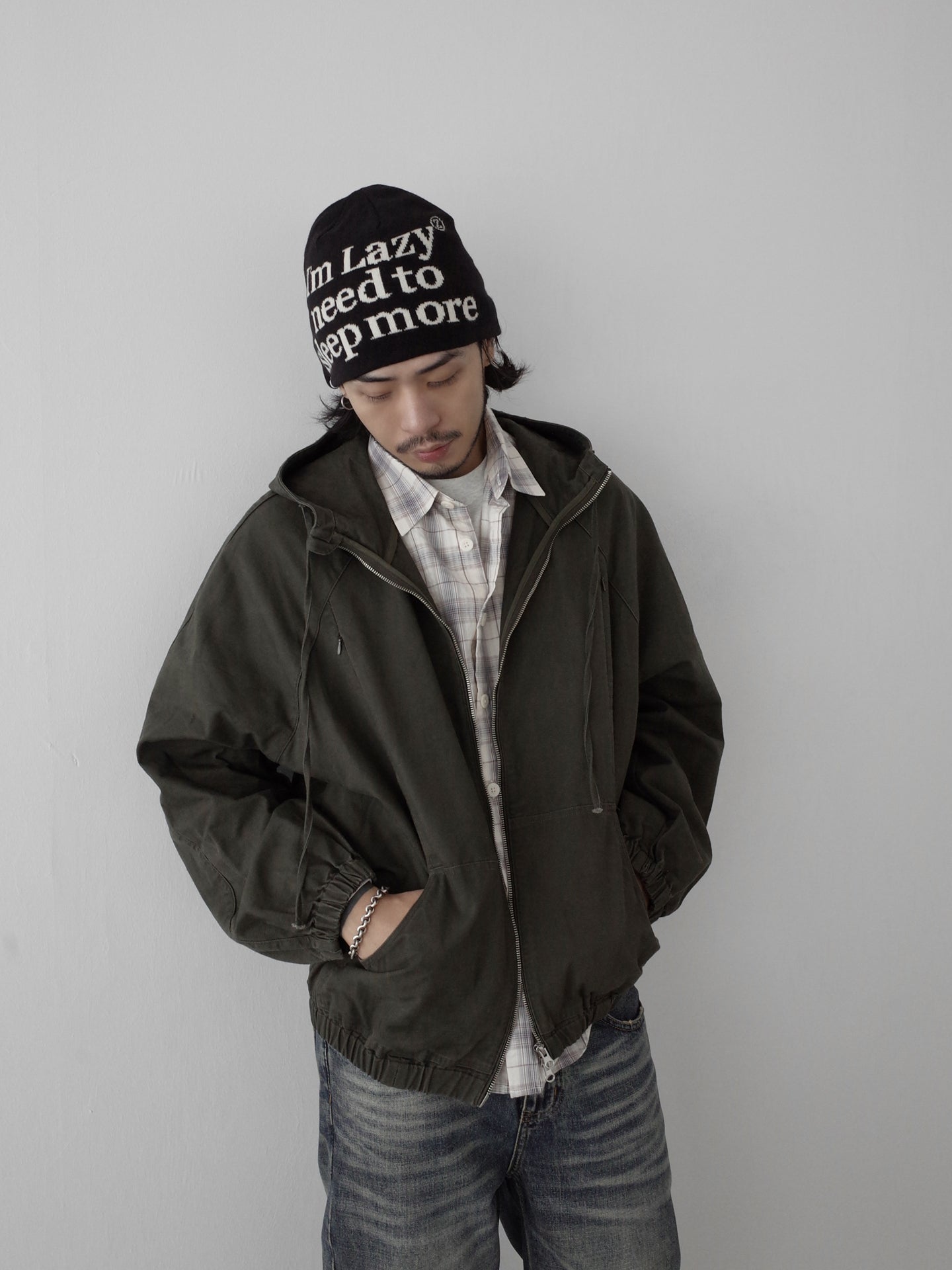 ゆん 9/6 2点セット フーディL チェーン ゆん 9/6 2点セット フーディL チェーン FIRM COTTON FULL ZIP SWEAT