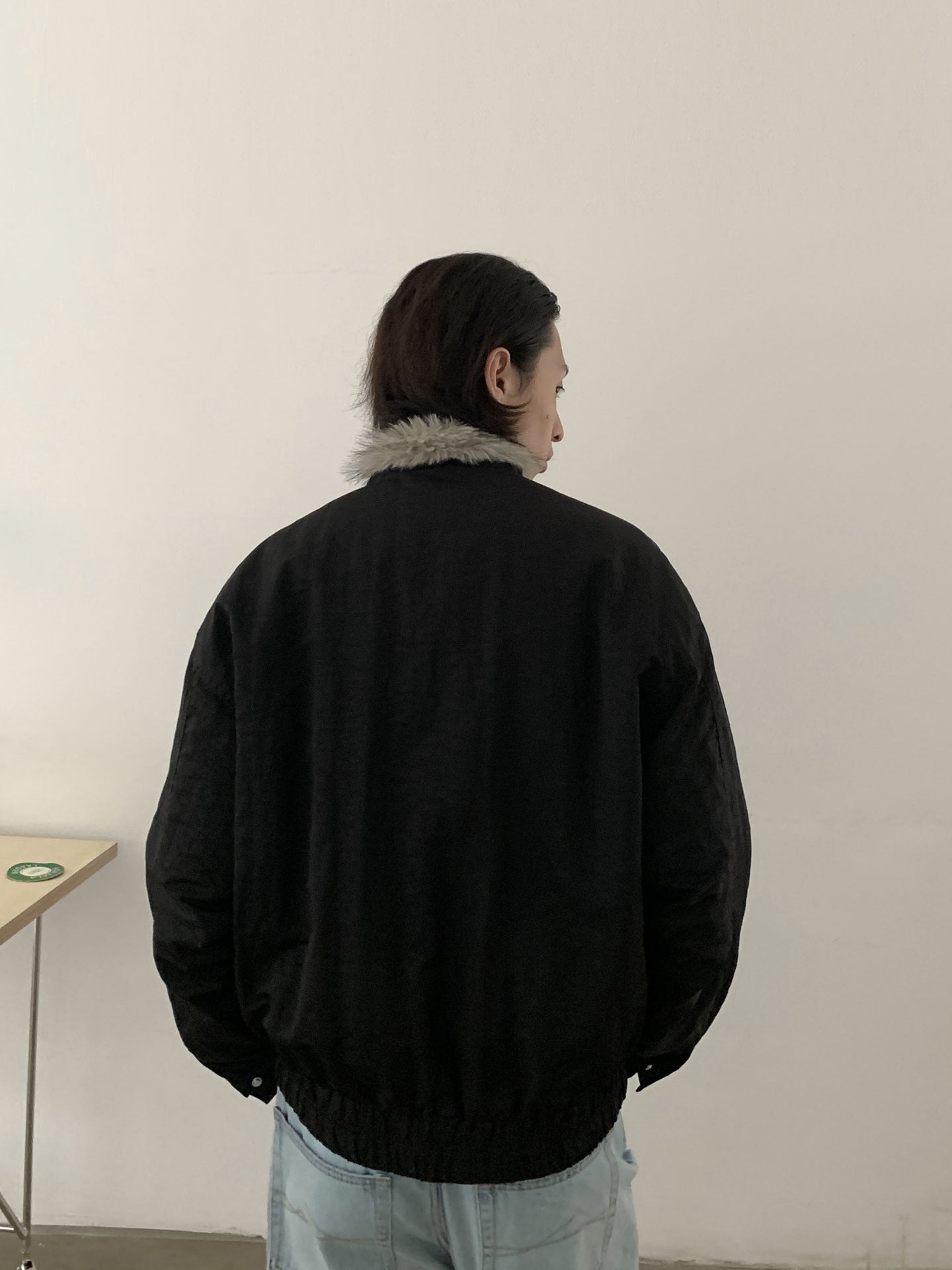 ミニマル・ボアジャケット　N6200