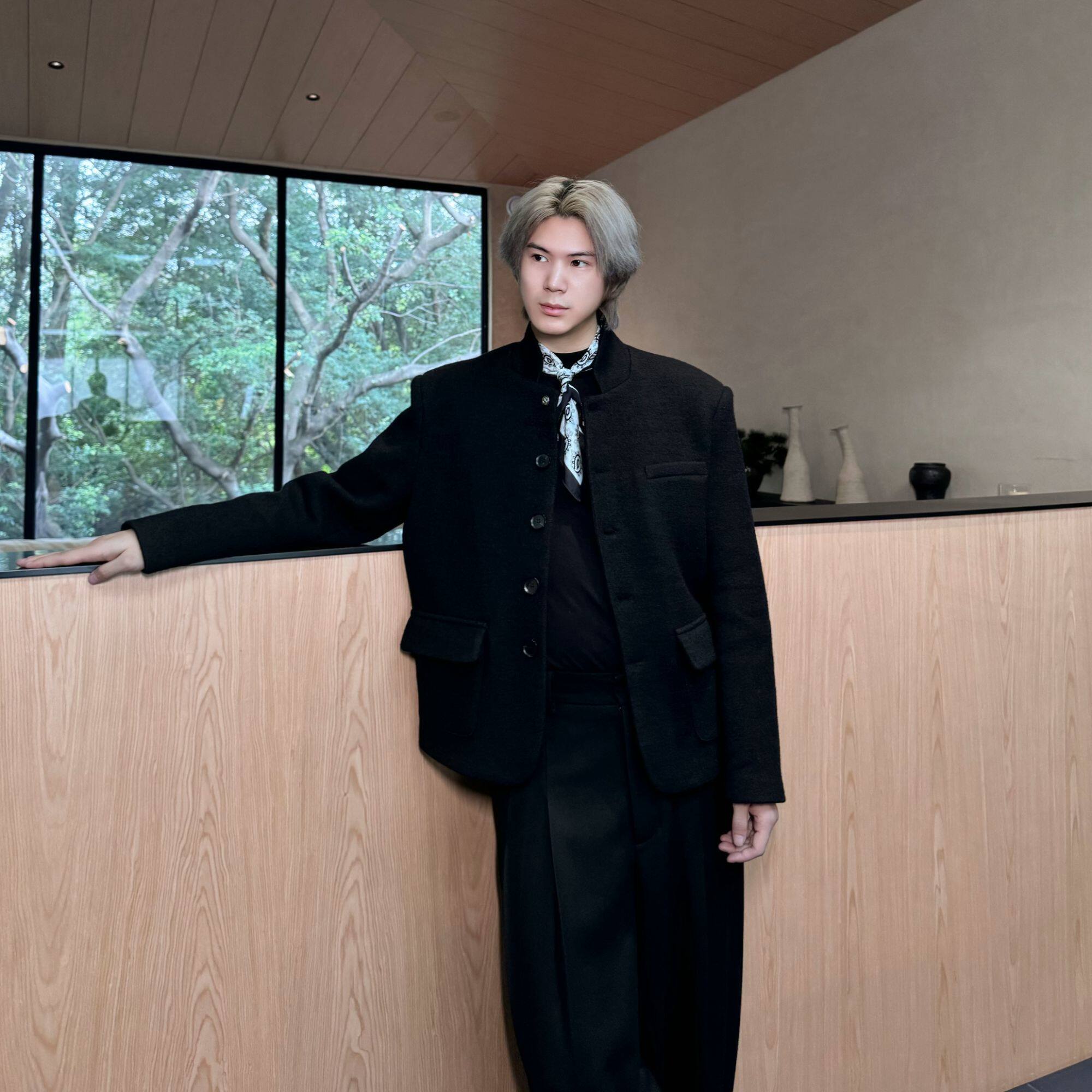 ウールテーラードジャケット N6559