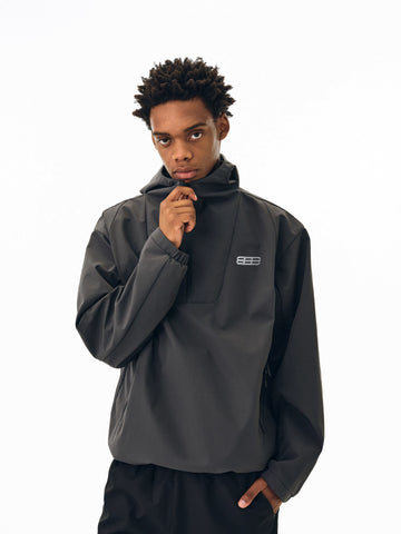 マットナイロン 撥水アノラックパーカー N5903