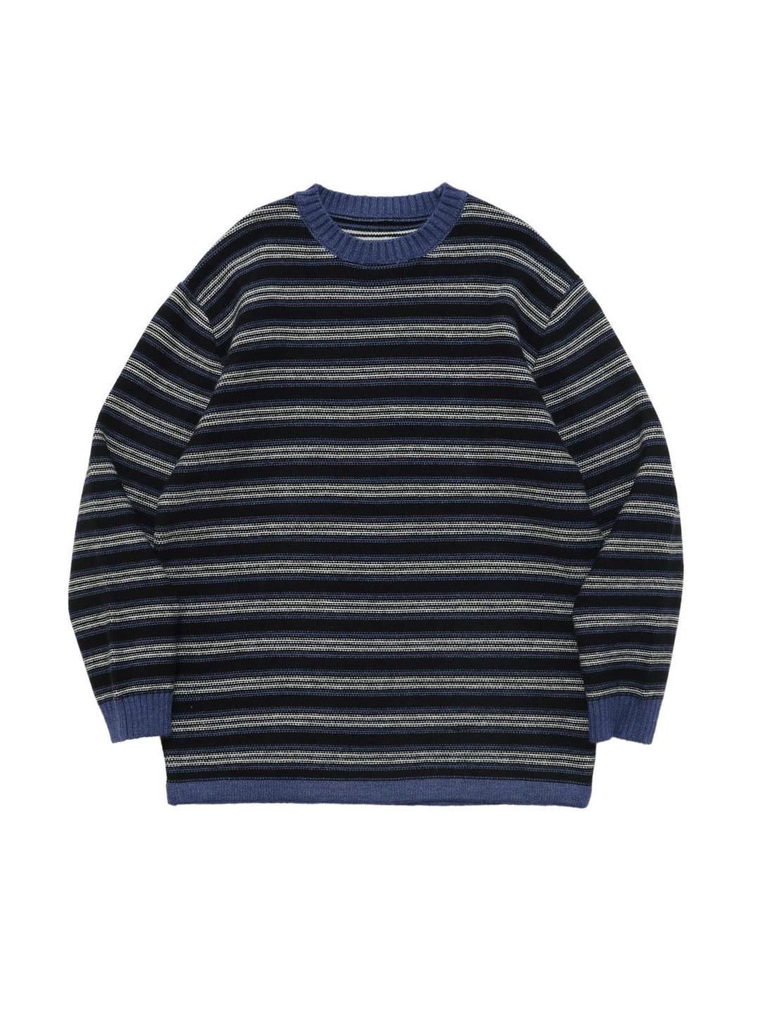 レトロボーダー ルーズフィットニットN6279