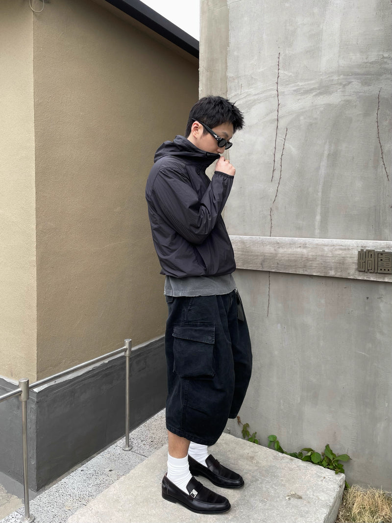 ウォッシュド クロップド ワイドカーゴパンツ / Washed Cropped Cargo   N5594
