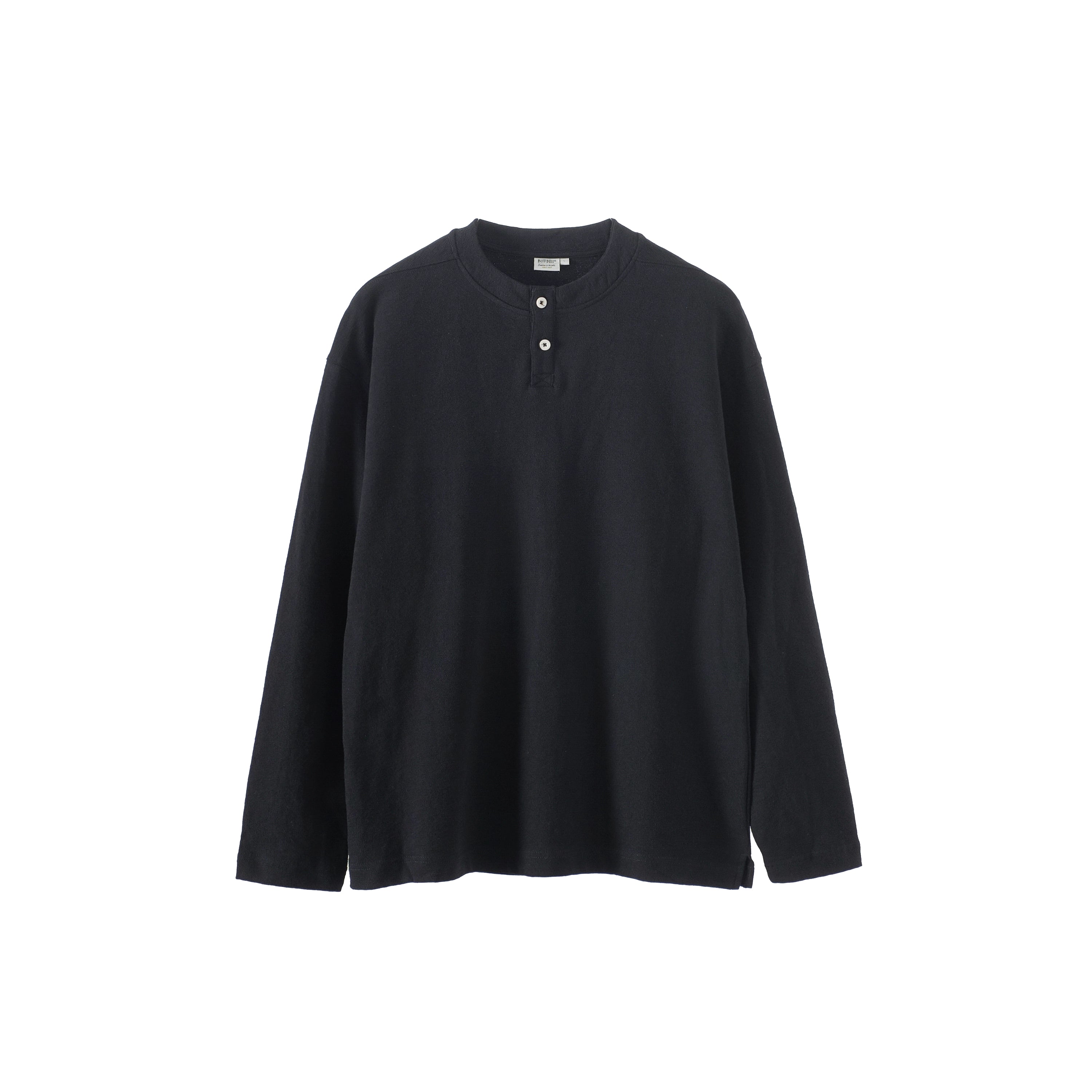 リラックスフィット・ヘンリーネックロンT   N5633