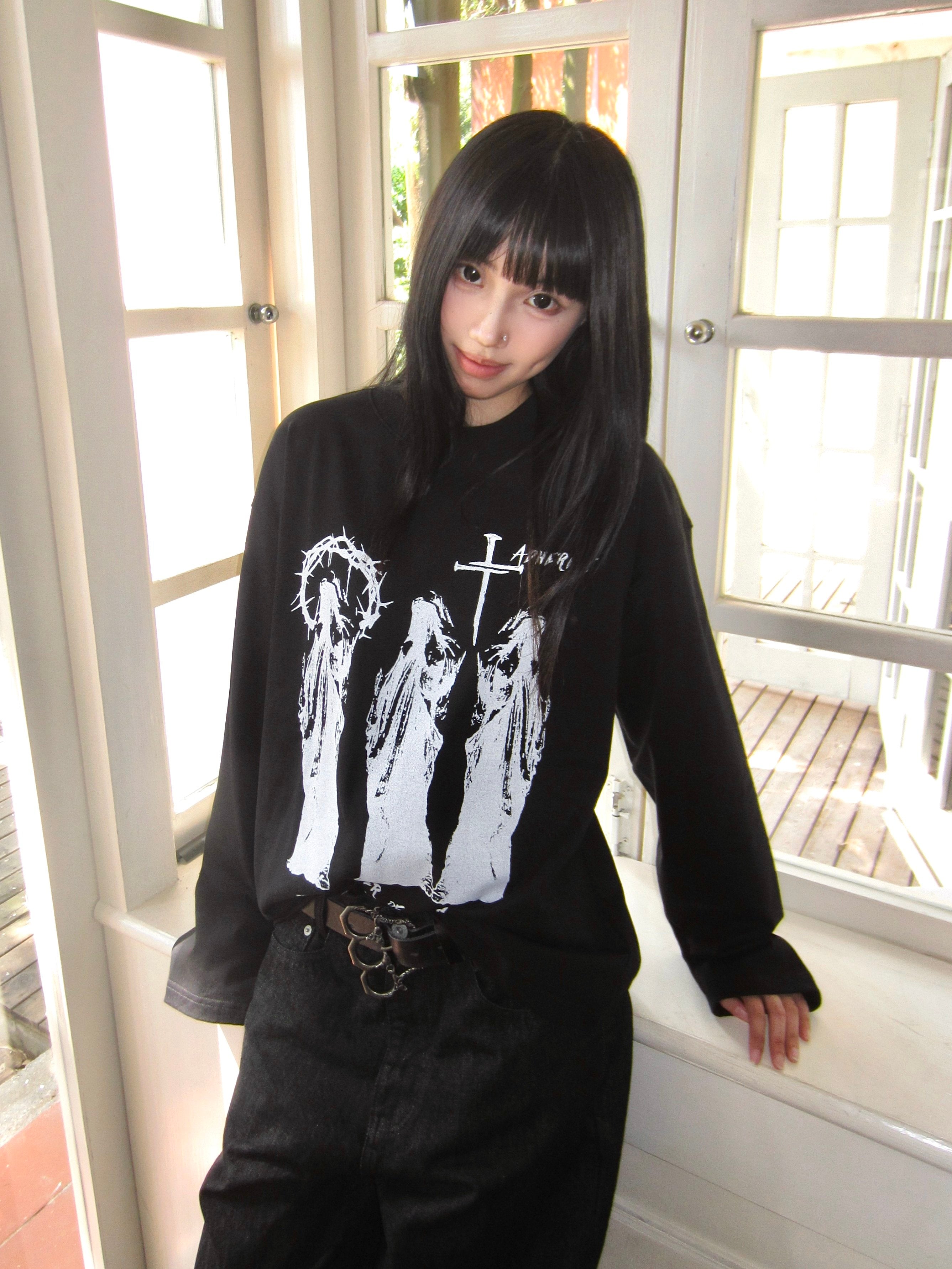 ヴィンテージプリント ボックスロンT　N6792