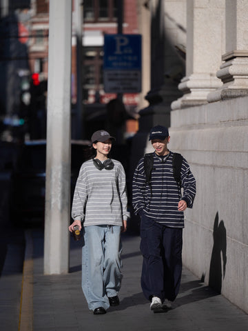 ビッグシルエットボーダーロンT N5882