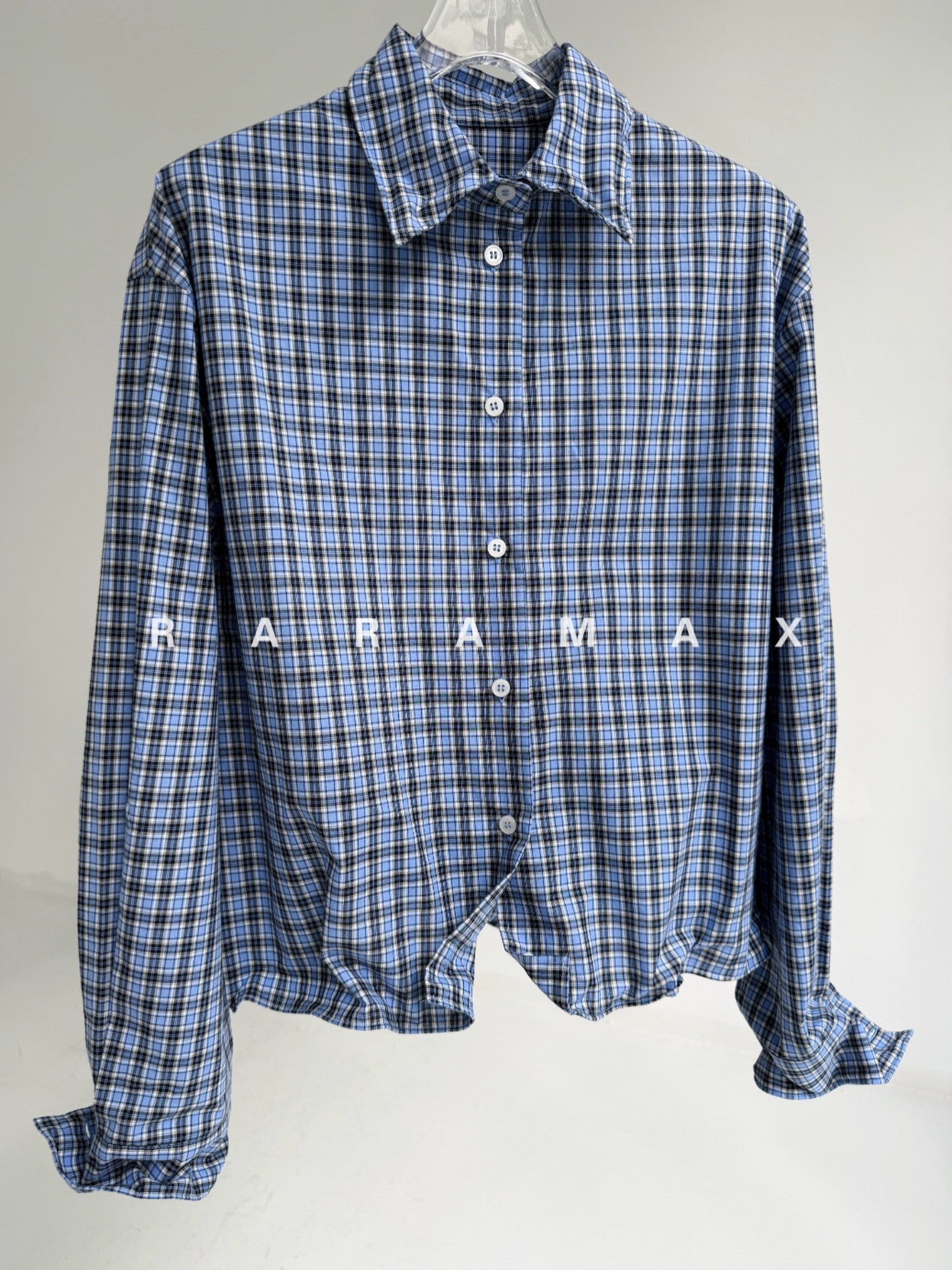 ワイヤー入り チェックシャツ N6677