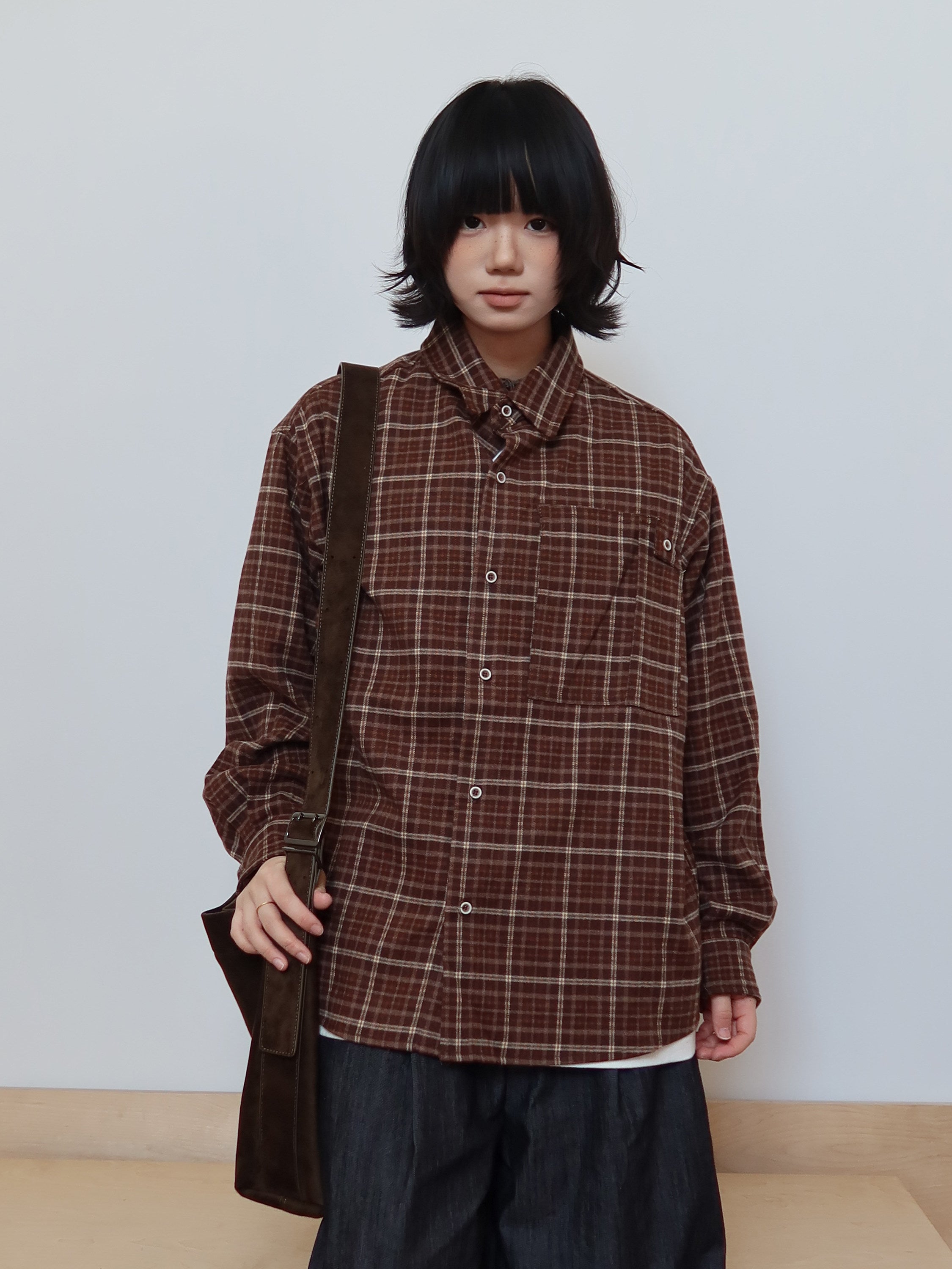 アメリカンヴィンテージ 厚手チェックシャツ　N6520