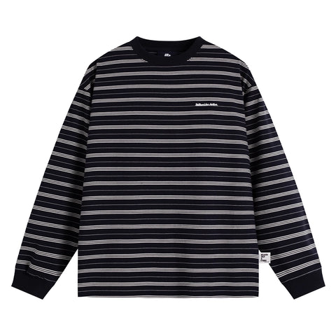 Oversized Striped Long-Sleeve T-Shirt N5882