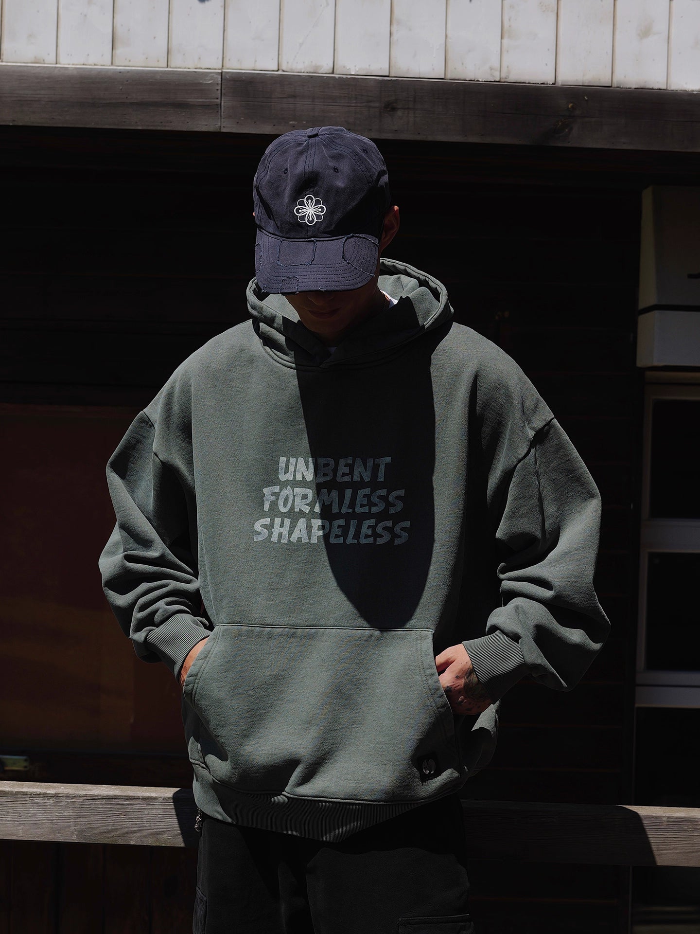 500G・ワックスダイ＆ウォッシュ・ヘビーウェイトフーディーN6127