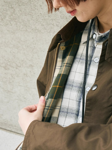 コーデュロイ襟・ショートハンティングジャケット N6002