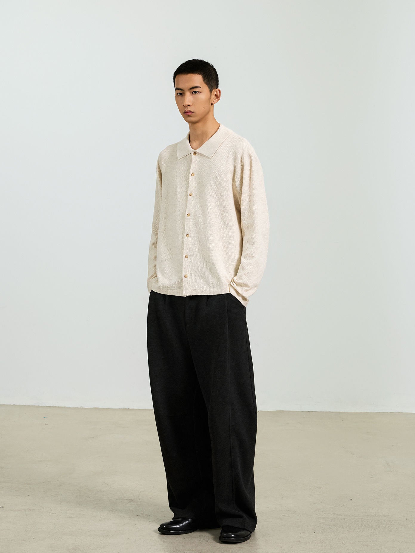 クラシックPOLO ニットカーディガン　N6771