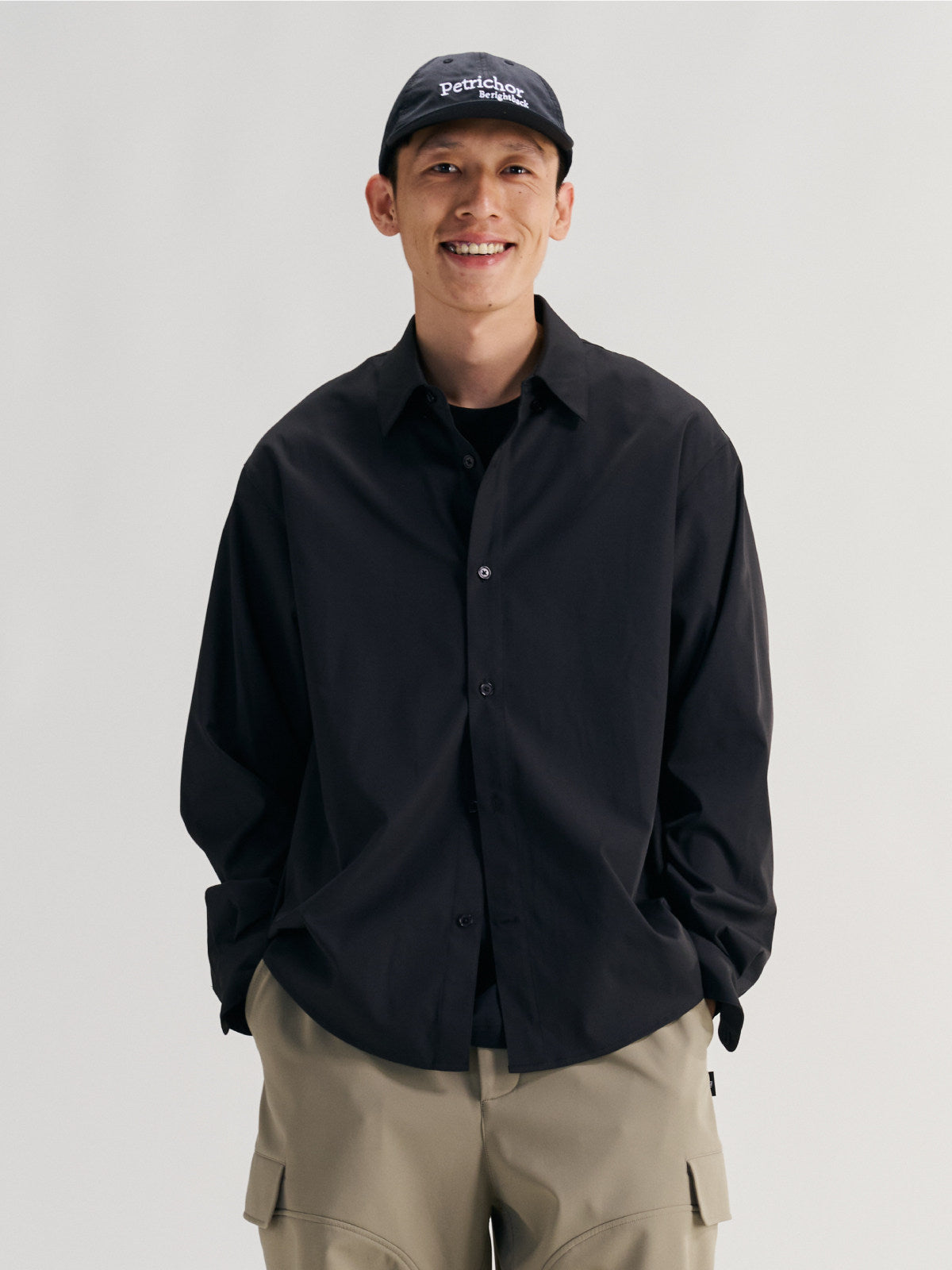 SANERER™ テックファブリック ミニマルシャツ　N6524