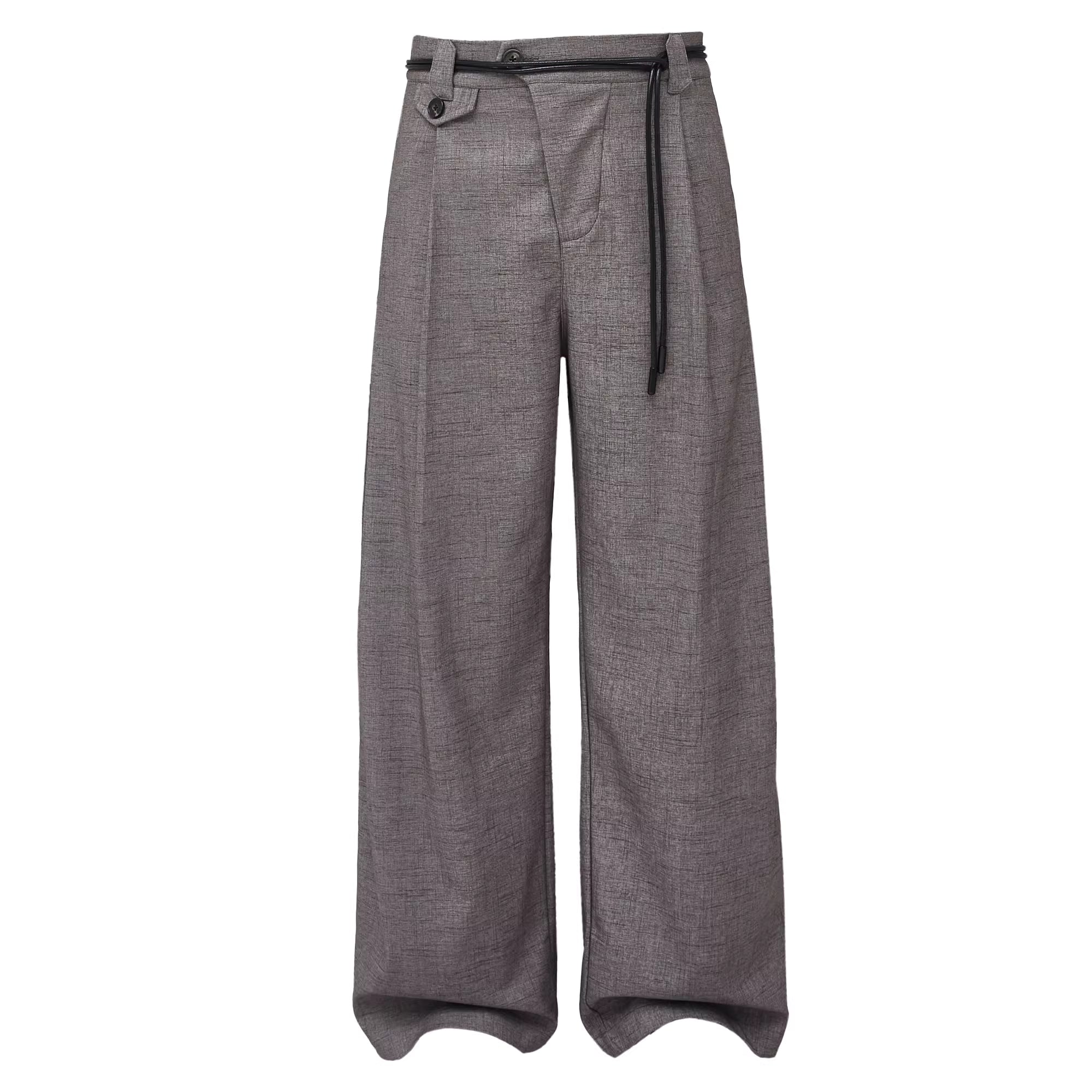 Drawstring wide pants   N5815