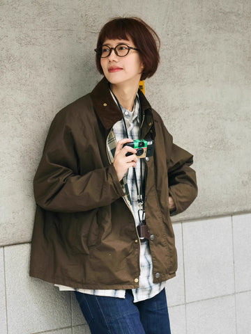 コーデュロイ襟・ショートハンティングジャケット N6002