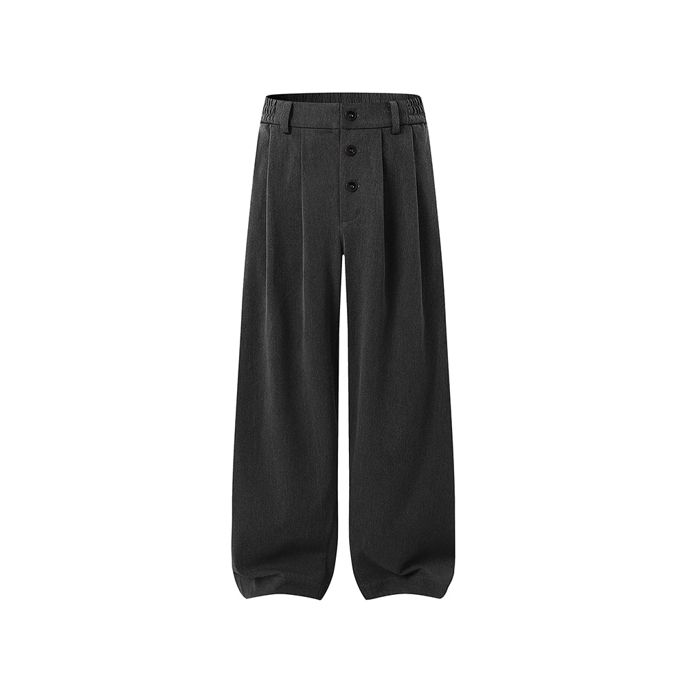 【日本未入荷】2色 ツータック ワイド スラックス グルカ風ツータックワイドスラックス N5889