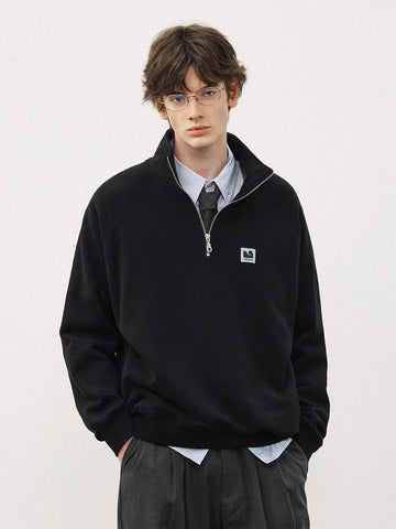 ヘビーウェイト裏起毛ハーフジップスウェット N5794