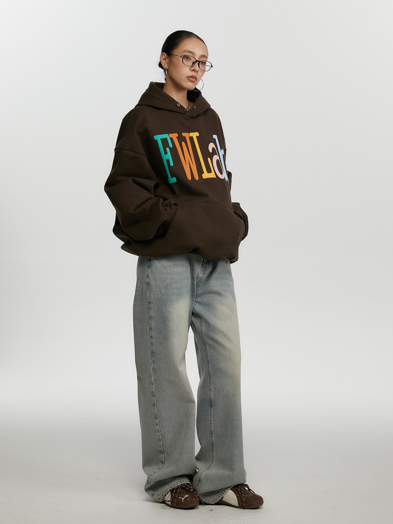 カラーブラッシュ ヘビーゲージ ニットフーディ N6590