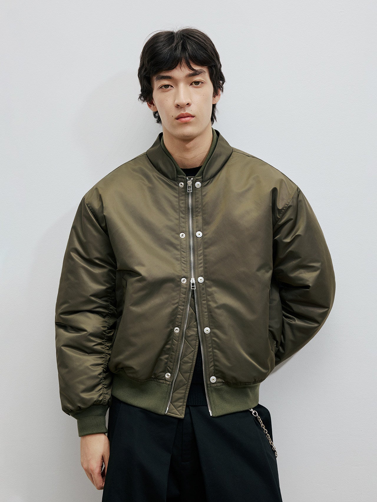 ダブルカラー KLシンサレート ボンバージャケット　N6566