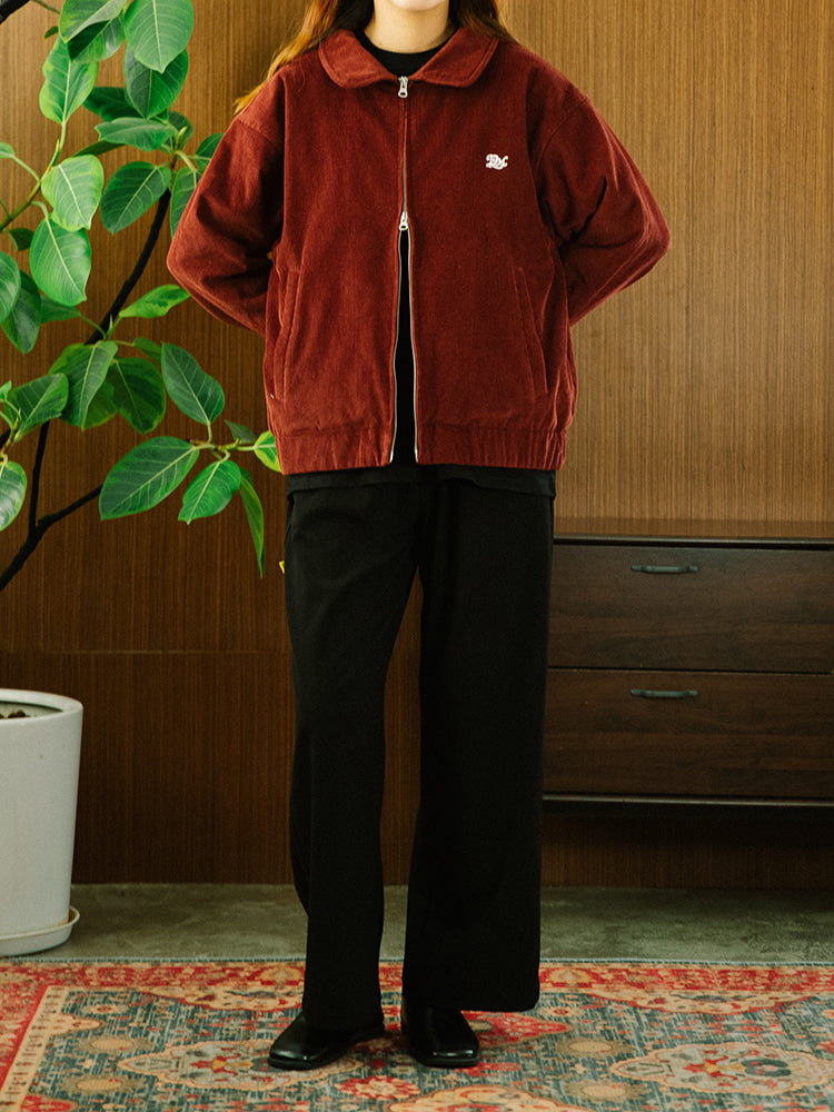 コーデュロイ×ボア 中綿ウォームジャケット　N6325