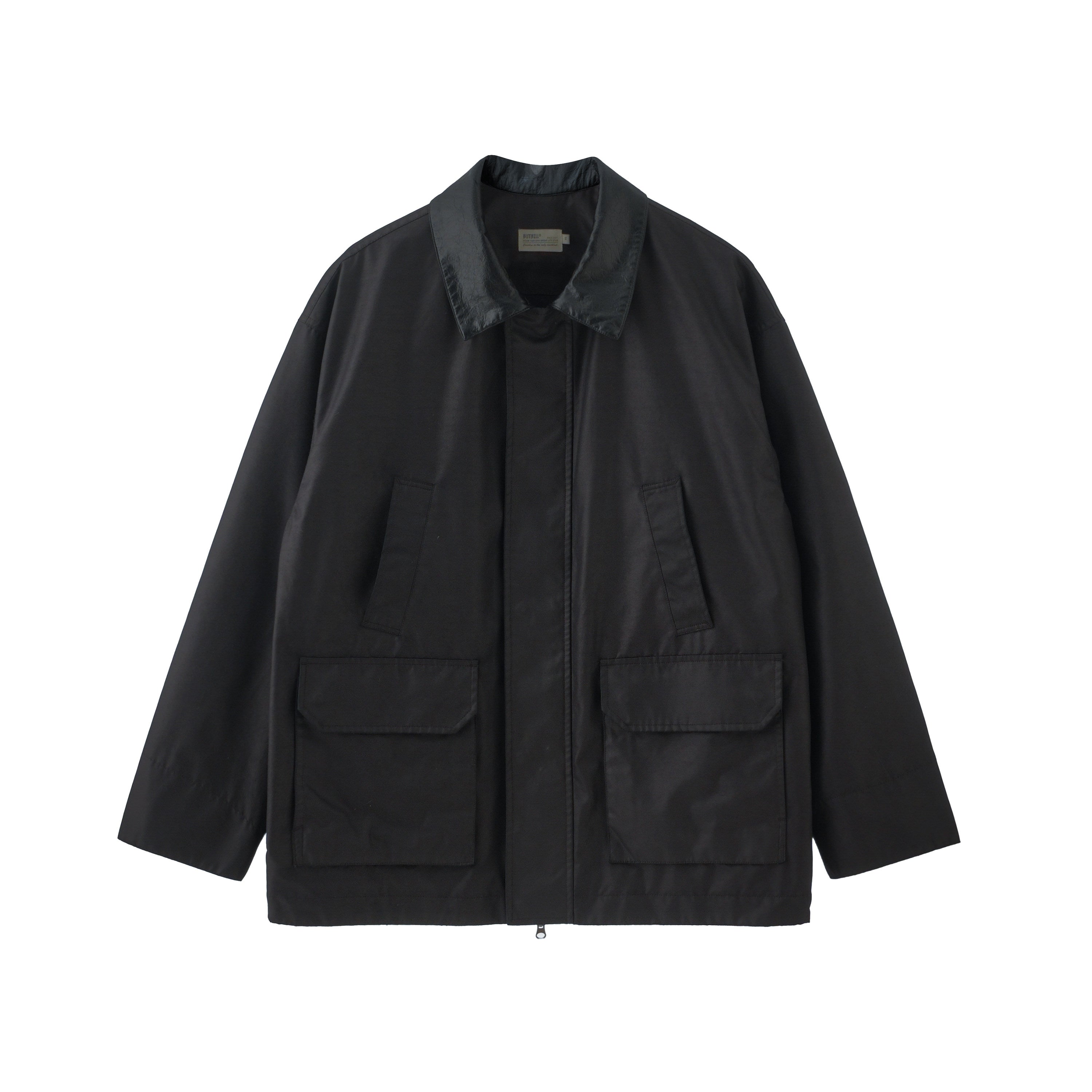 ヴィンテージレザー襟 ワークブルゾン N6669