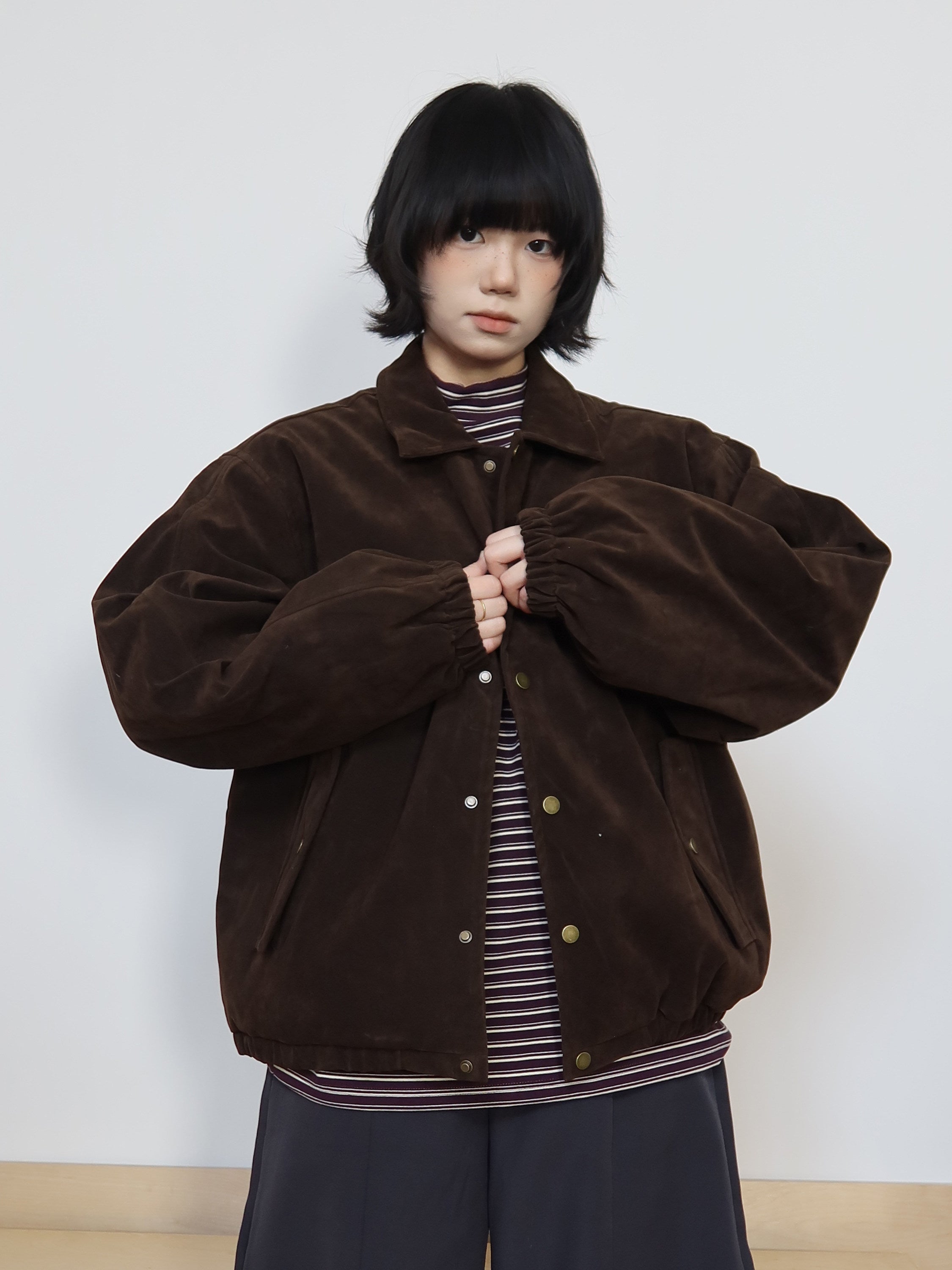 ヴィンテージスエード ダウンジャケット N6494